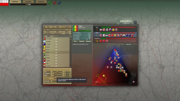 Игра Hearts of Iron III: Their Finest Hour, скриншот