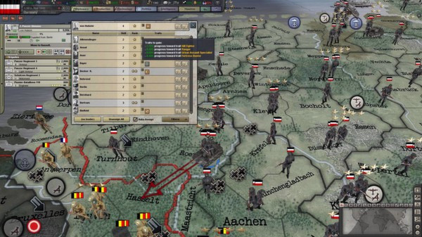 Игра Hearts of Iron III: Their Finest Hour, скриншот