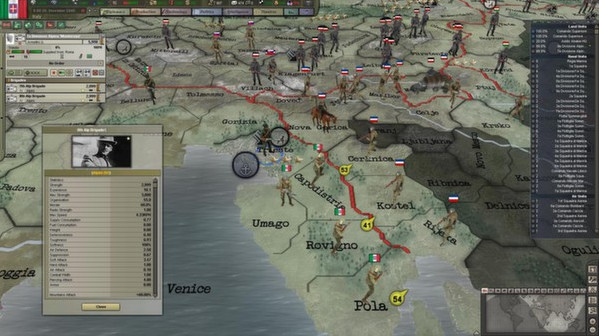 Игра Hearts of Iron III: Their Finest Hour, скриншот