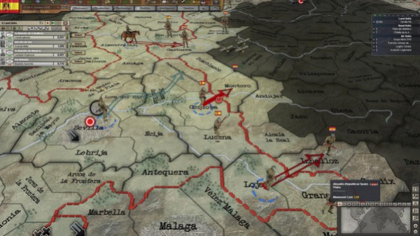 Игра Hearts of Iron III: Their Finest Hour, скриншот