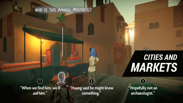 Игра Heaven's Vault, скриншот