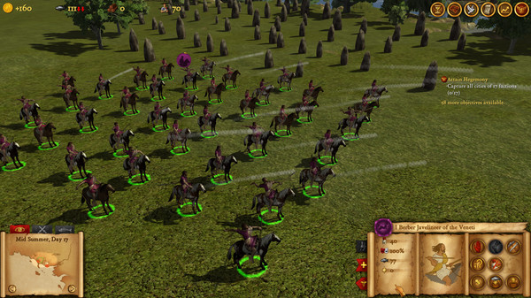 Игра Hegemony Rome: The Rise of Caesar - Advanced Tactics Pack, скриншот