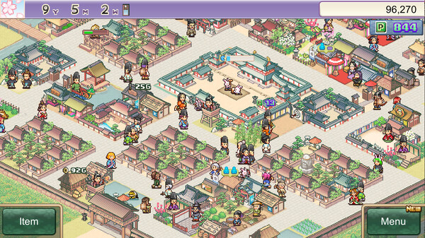 Игра Heian City Story, скриншот