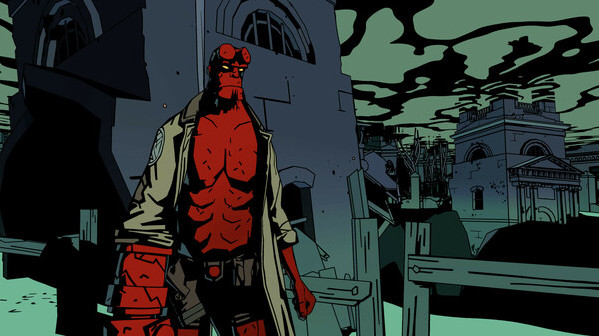 Игра Hellboy Web of Wyrd, скриншот
