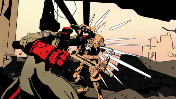 Игра Hellboy Web of Wyrd, скриншот