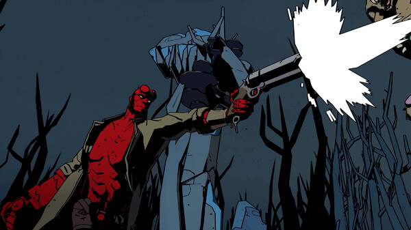 Игра Hellboy Web of Wyrd, скриншот