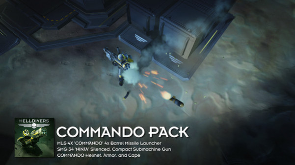 Игра HELLDIVERS - Commando Pack, скриншот