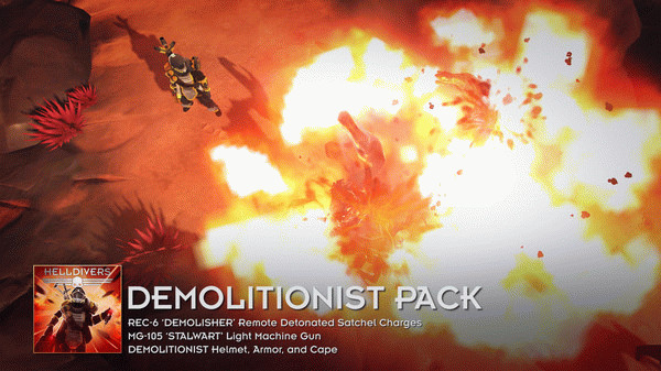 Игра HELLDIVERS - Demolitionist Pack, скриншот