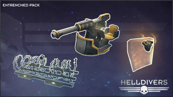 Игра HELLDIVERS - Entrenched Pack, скриншот