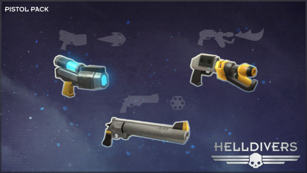 Игра HELLDIVERS - Pistols Perk Pack, скриншот
