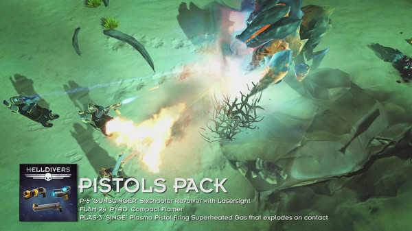 Игра HELLDIVERS - Pistols Perk Pack, скриншот