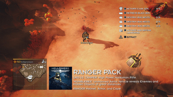 Игра HELLDIVERS - Ranger Pack, скриншот