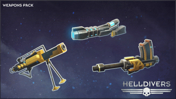Игра HELLDIVERS - Weapons Pack, скриншот