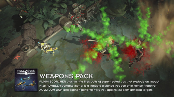Игра HELLDIVERS - Weapons Pack, скриншот