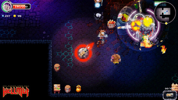 Игра HELLMUT: The Badass from Hell, скриншот