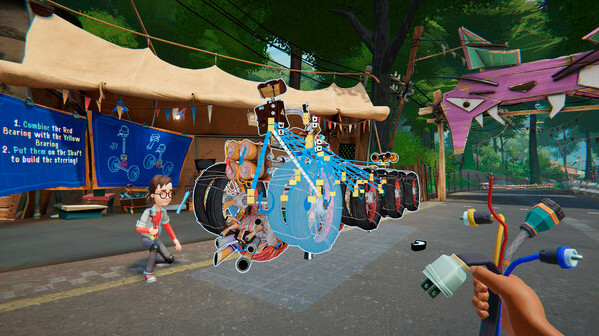 Игра Hello Engineer: Scrap Machines Constructor, скриншот