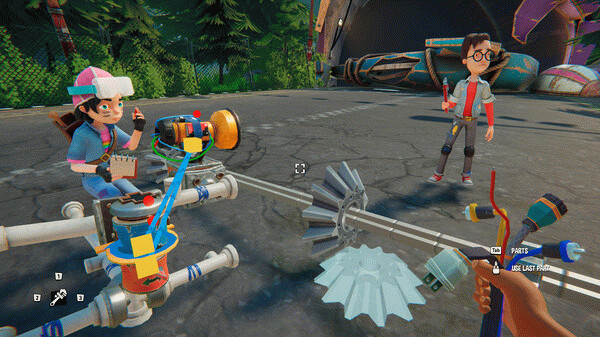 Игра Hello Engineer: Scrap Machines Constructor, скриншот
