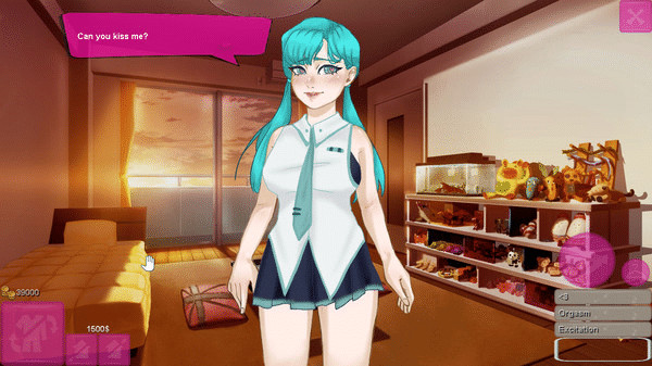 Игра Hentai Petting Simulator, скриншот