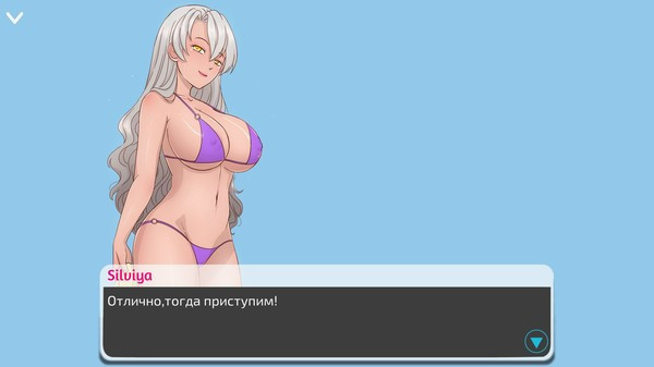 Игра Hentai Swimming Club, скриншот