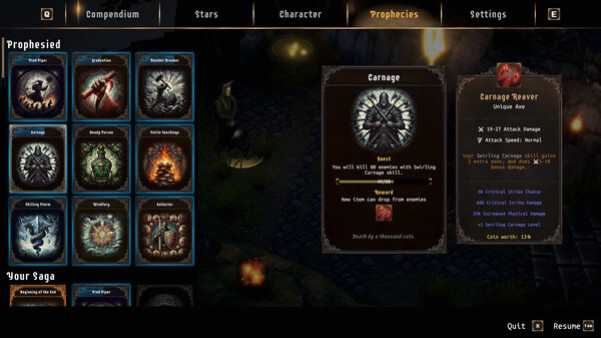 Игра Heretical, скриншот