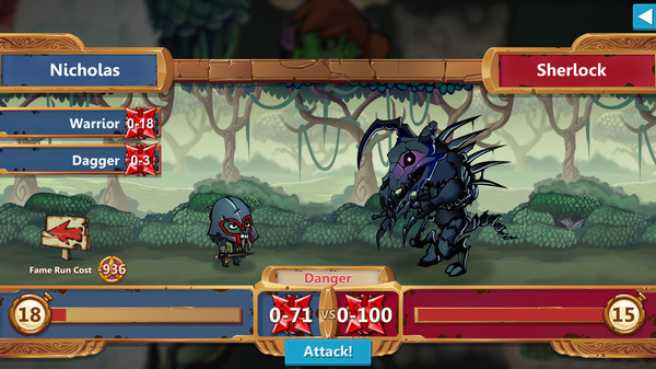 Игра Hero Generations: ReGen, скриншот