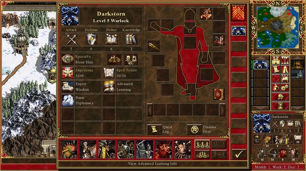 Игра Heroes of Might & Magic III - HD Edition, скриншот