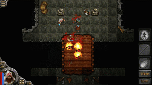 Игра Heroes of Steel RPG, скриншот
