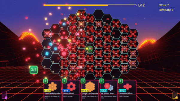 Игра Hex Blast, скриншот