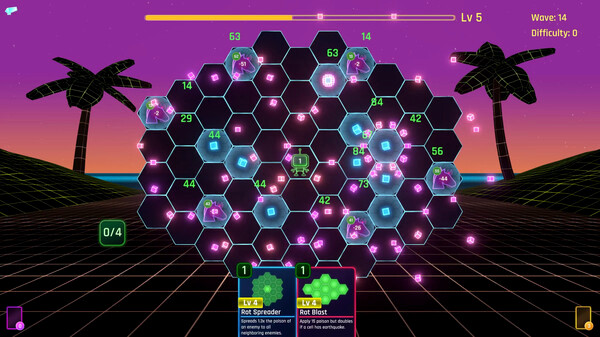 Игра Hex Blast, скриншот