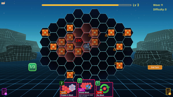 Игра Hex Blast, скриншот