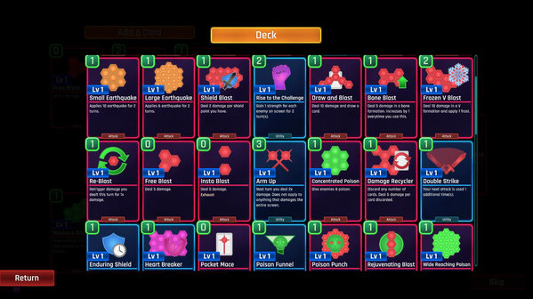 Игра Hex Blast, скриншот