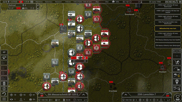 Игра Hex of Steel, скриншот