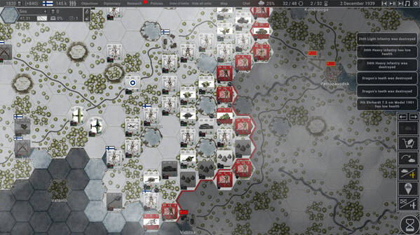 Игра Hex of Steel, скриншот
