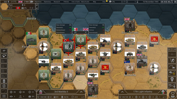 Игра Hex of Steel, скриншот