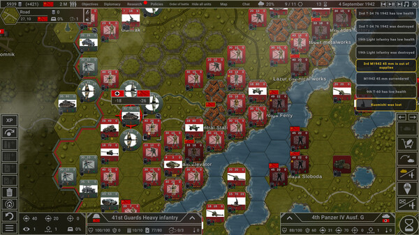 Игра Hex of Steel, скриншот