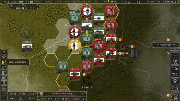 Игра Hex of Steel, скриншот