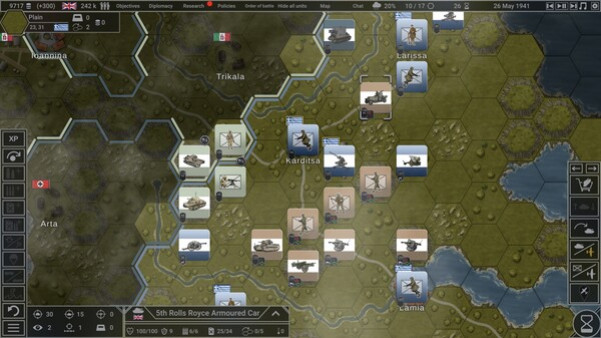 Игра Hex of Steel, скриншот