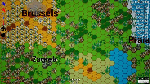 Игра Hexagon World, скриншот