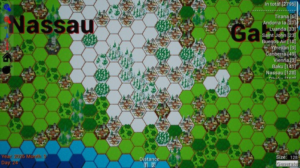 Игра Hexagon World, скриншот