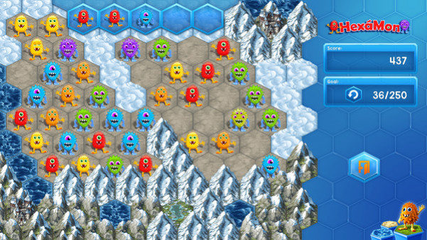 Игра HexaMon, скриншот