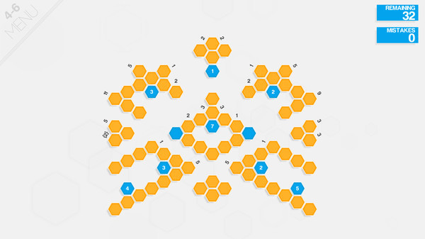 Игра Hexcells Infinite, скриншот