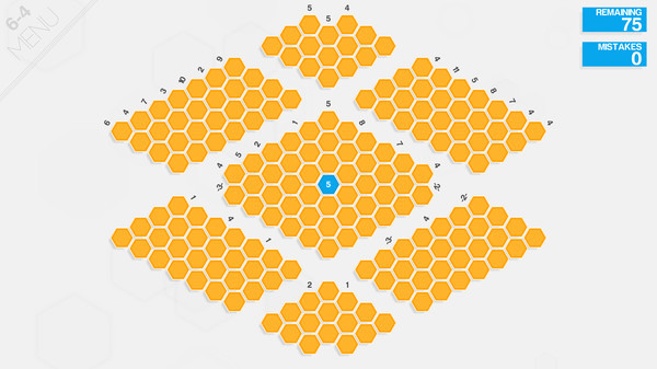 Игра Hexcells Infinite, скриншот
