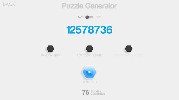 Игра Hexcells Infinite, скриншот