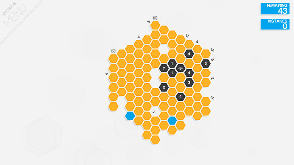 Игра Hexcells Infinite, скриншот