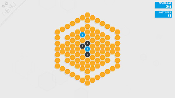 Игра Hexcells Plus, скриншот