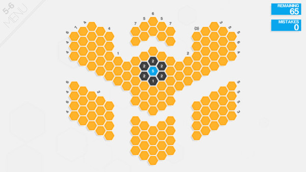 Игра Hexcells Plus, скриншот