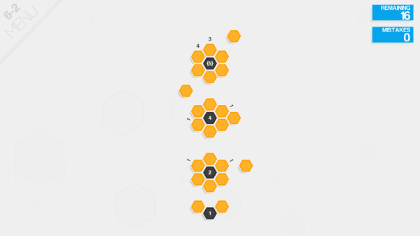 Игра Hexcells Plus, скриншот