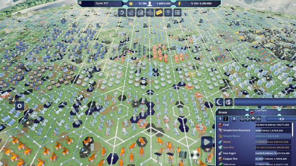 Игра Hexfactory, скриншот
