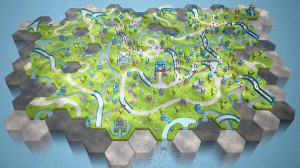 Игра Hexguardian, скриншот