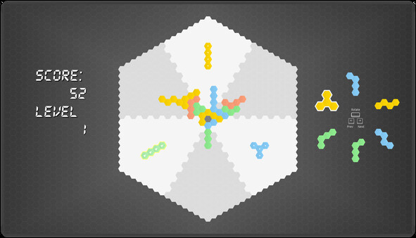 Игра Hexis, скриншот